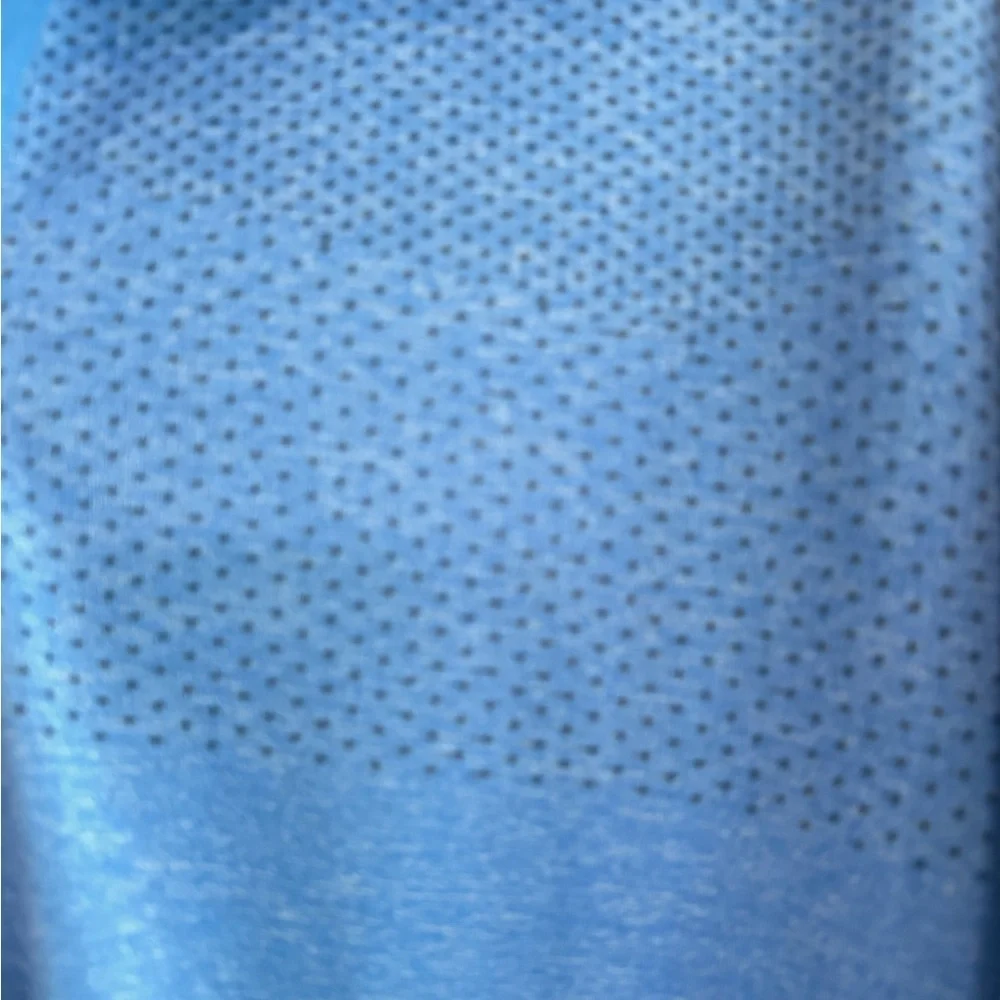 ADIDAS Climacool Men’s Short Sleeve Polo. Blue W/ Black Speckles Chest. Size XL
